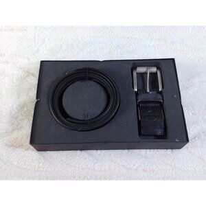 Harley Davidson Belt Mens Cut To Fit Black Leather Genuine With Buckle